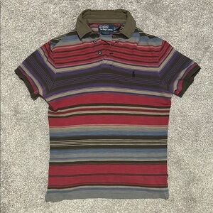 Vintage 90s Polo Ralph Lauren Striped Polo